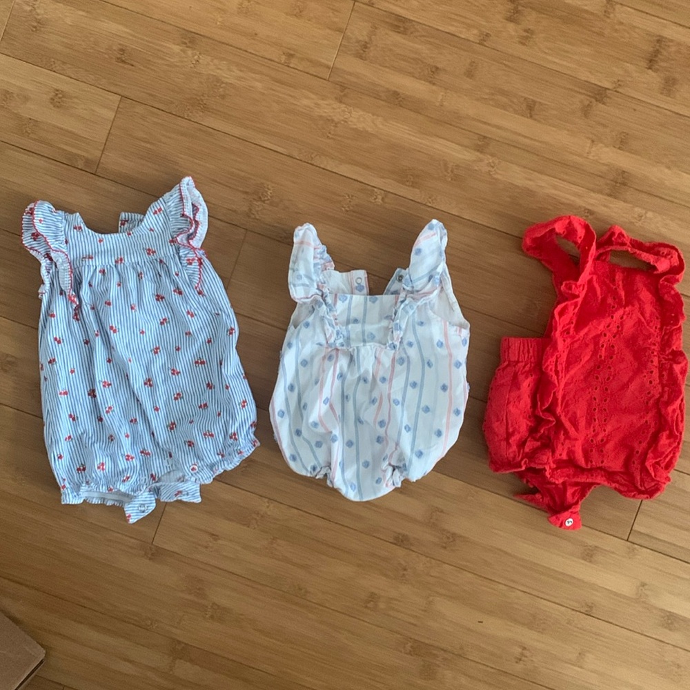 Red, White & Blue 3, 3-6 mo baby bundle